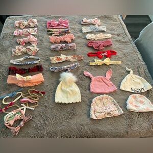 Assorted Infant/Baby Headbands and Hats
